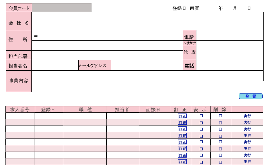 会社登録